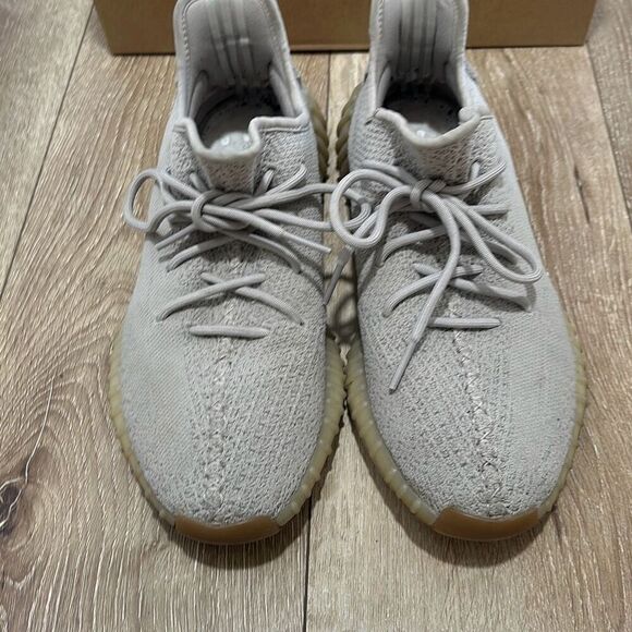 Adidas Mens Sesame Yeezy Boost 350 V2 Low Trainer Athletic Sneaker Shoes Size 12 - Picture 2 of 8